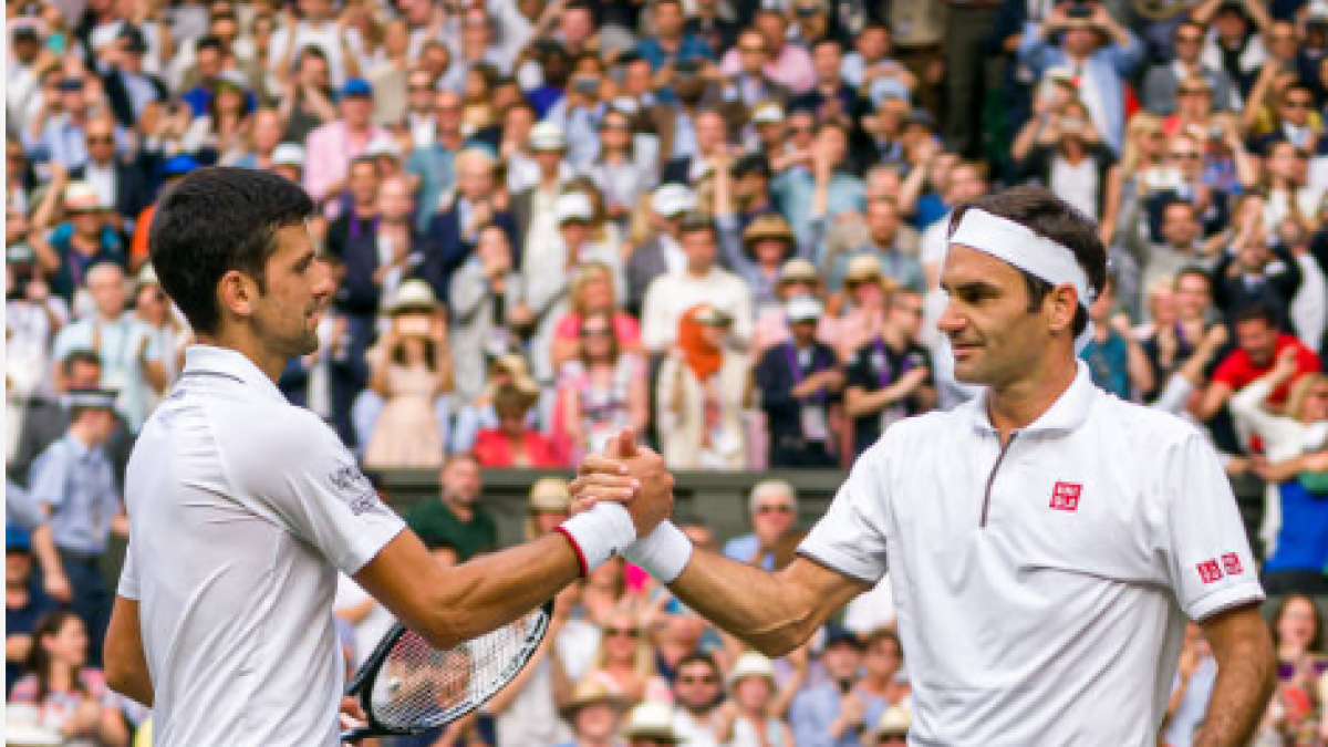 Novak Djokovic y Roger Federer, beneficiados por el nuevo ranking. Fuente: Getty