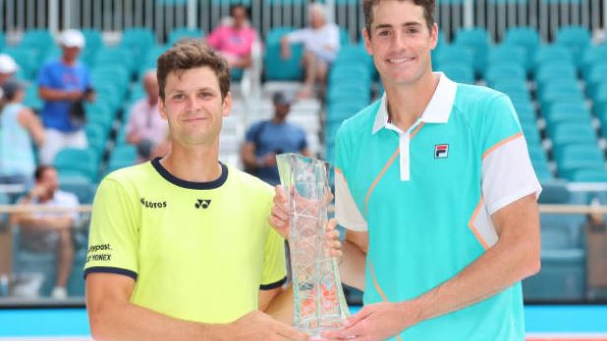 Isner se ha proclamado campeón en Indian Wells y en Miami. Fuente: Getty