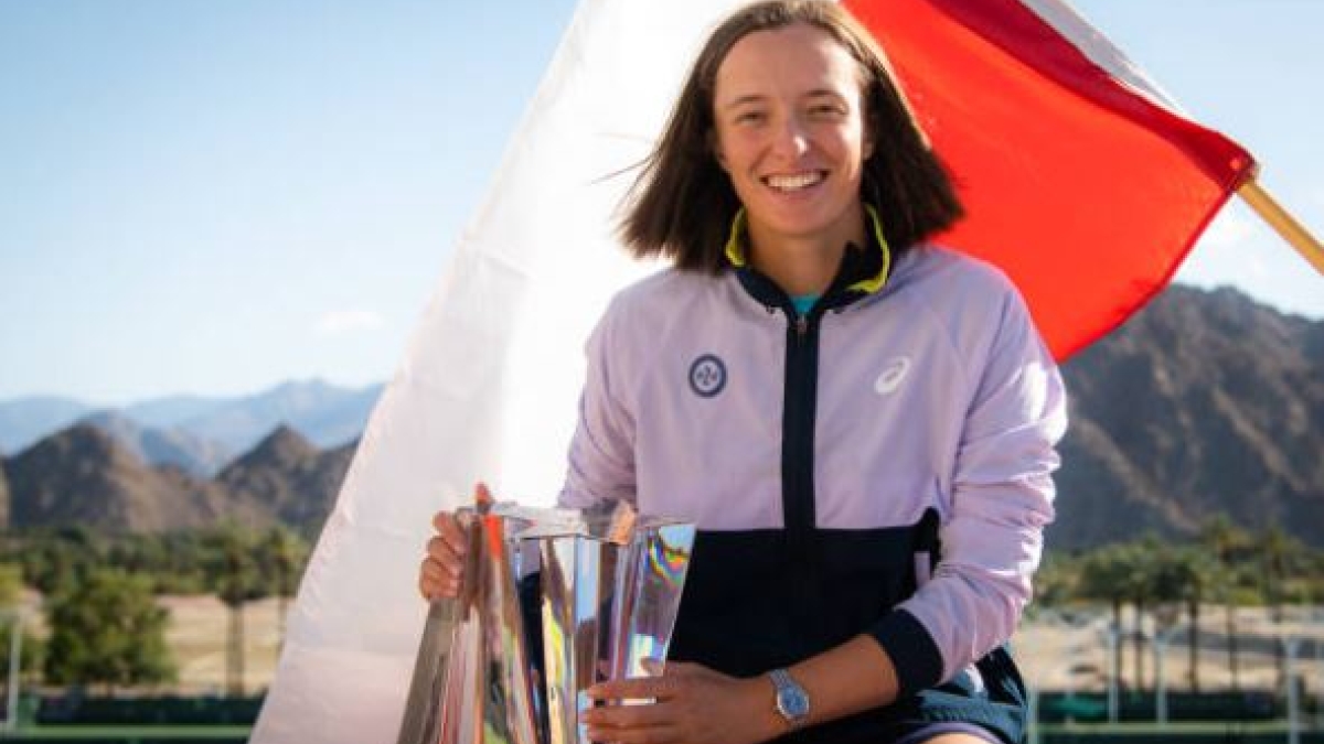 Iga Swiatek será la sucesora de Barty como número uno. Fuente: Getty