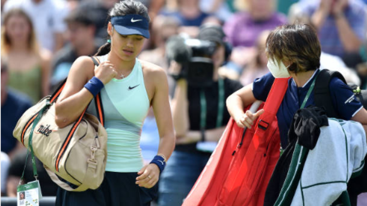 Emma Raducanu. Fuente: Getty