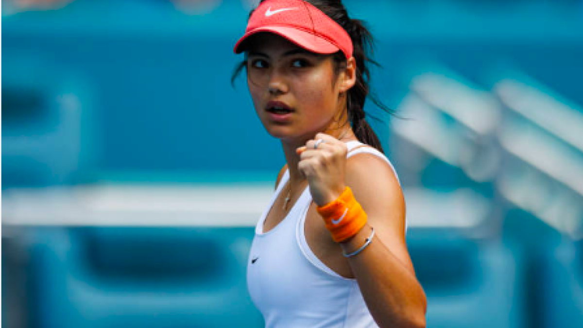Raducanu: “Quiero seguir ganando a las mejores”. Foto: Getty