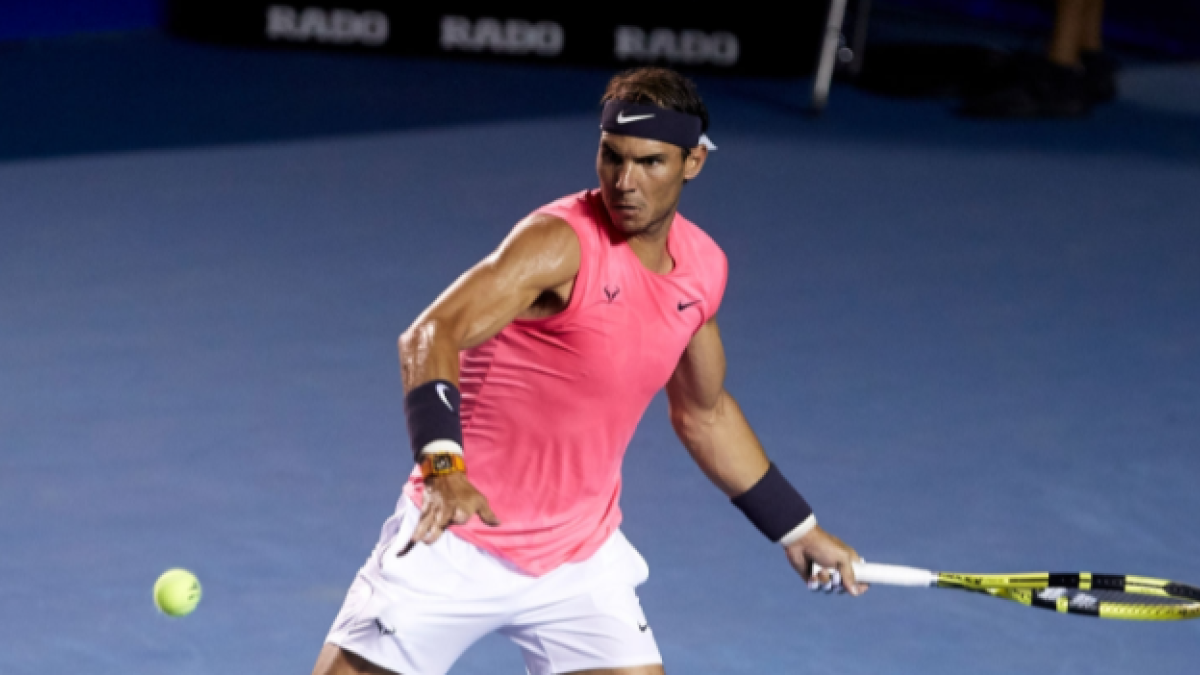 Rafael Nadal en Acapulco. Foto: Getty