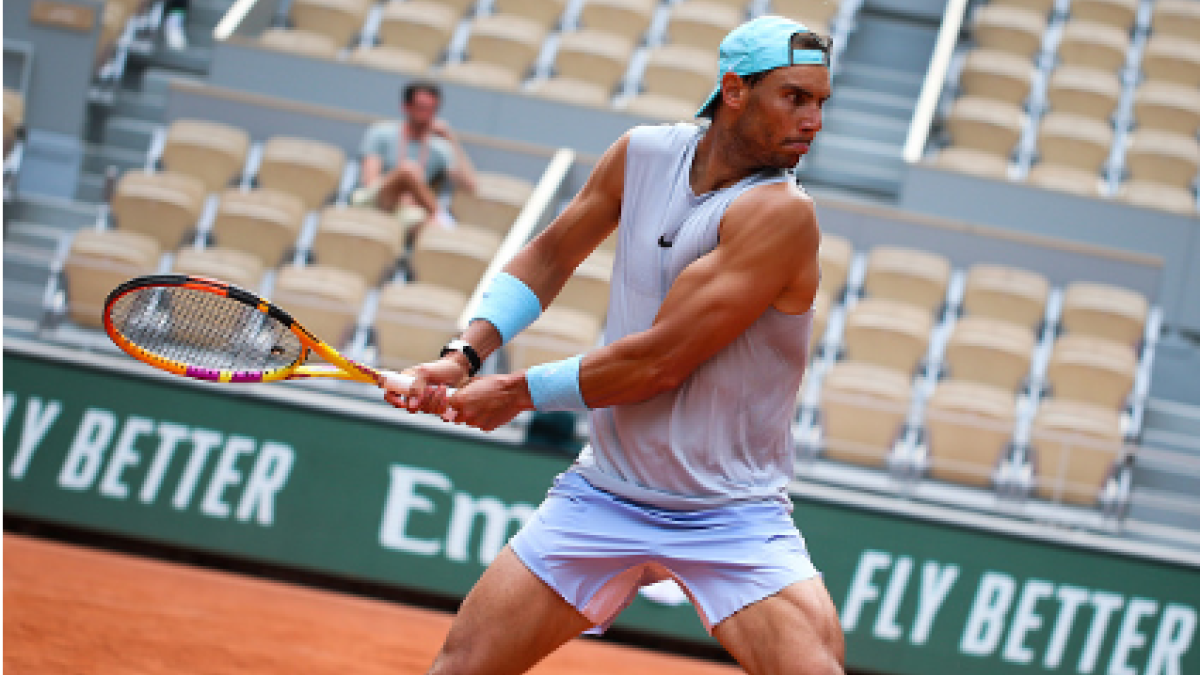 Rafael Nadal, análisis cuadro masculino Roland Garros 2022. Foto: gettyimages