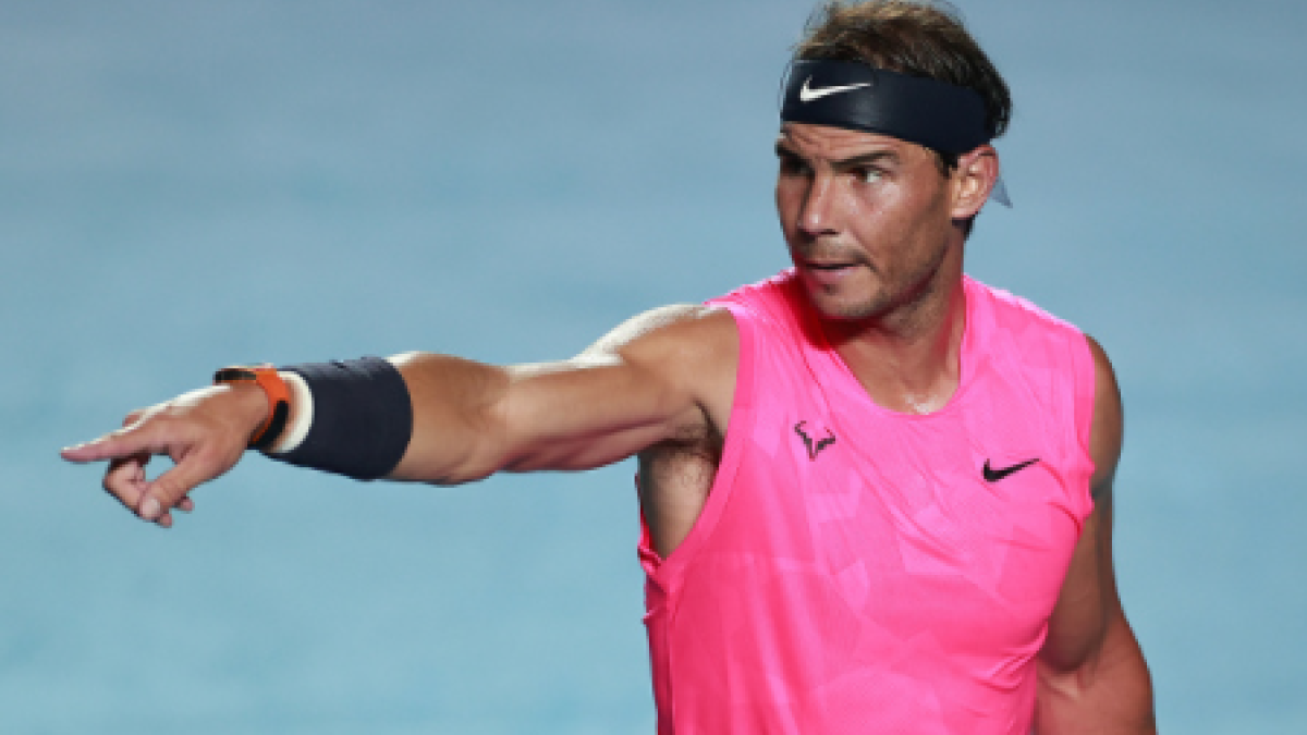 Rafael Nadal, dinero Acapulco 2021. Foto: gettyimages