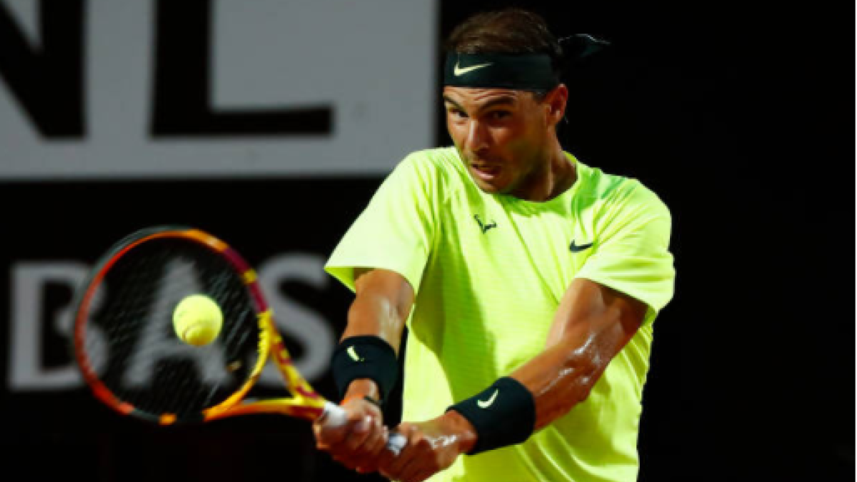 Rafael Nadal gana a Dusan Lajovic en Masters 1000 Roma 2020. Foto: gettyimages
