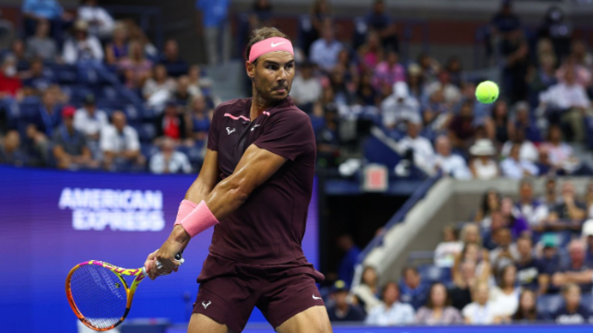 Rafael Nadal en el US Open 2022. Foto: Getty
