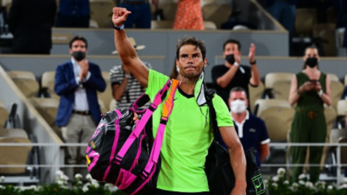 Rafael Nadal, derrota en Roland Garros 2021 con Novak Djokovic. Foto: gettyimages