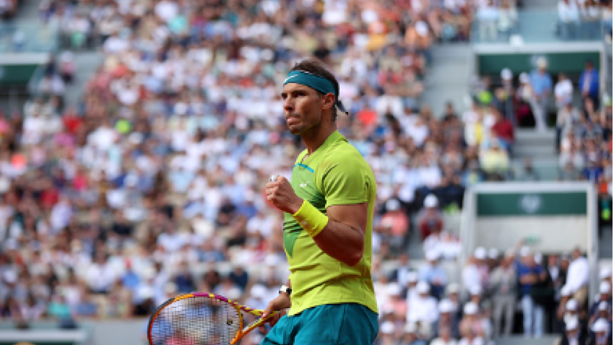 Rafael Nadal, sensaciones Roland Garros 2022 sesión nocturna. Foto: gettyimages