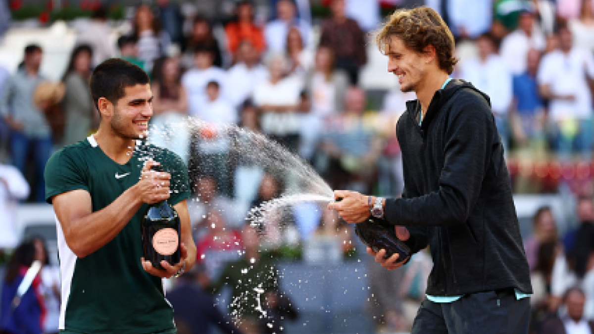 Carlos Alcaraz, sexto jugador ranking ATP. Foto: gettyimages
