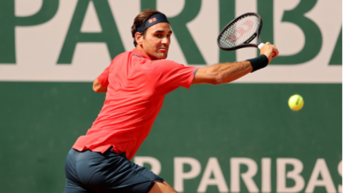 Roger Federer gana a Marin Cilic en Roland Garros 2021. Foto: gettyimages