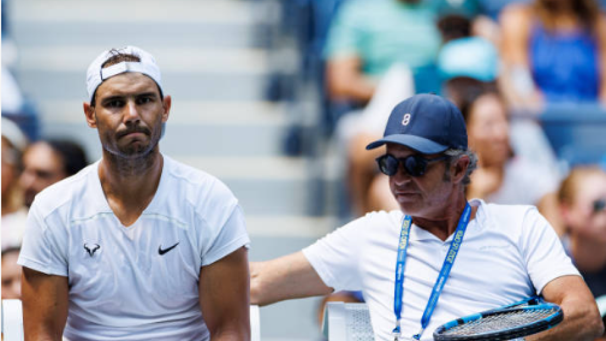 Rafael Nadal y Francis Roig. Fuente: Getty