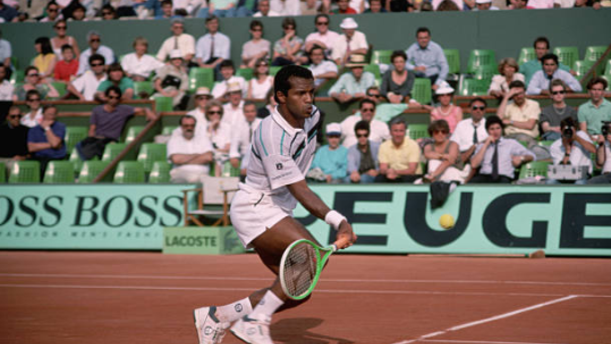 Ronald Agénor, en Roland Garros. Fuente: Getty