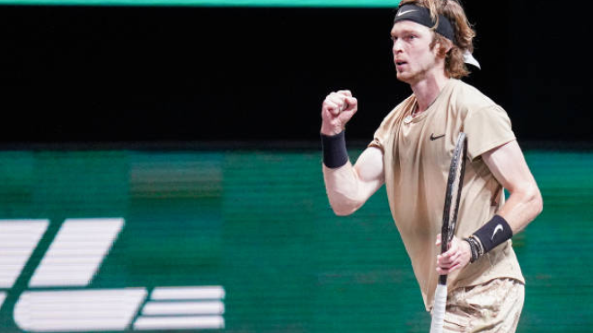 Andrey Rublev. Fuente: Getty