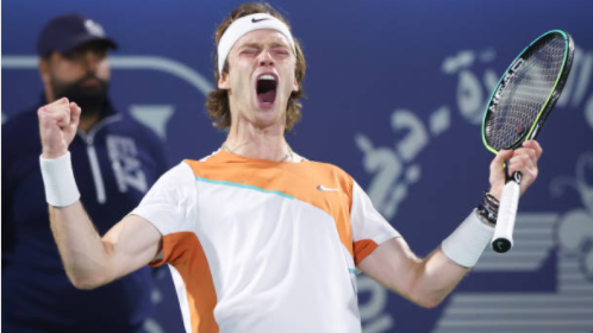 Andrey Rublev. Fuente: Getty