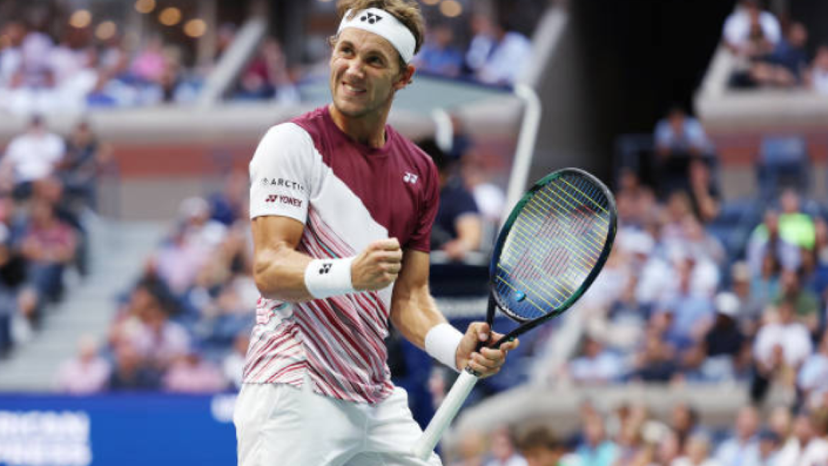 Casper Ruud disputará la final del US Open 2022. Fuente: Getty.