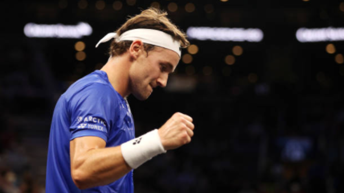 Casper Ruud. Fuente: Getty