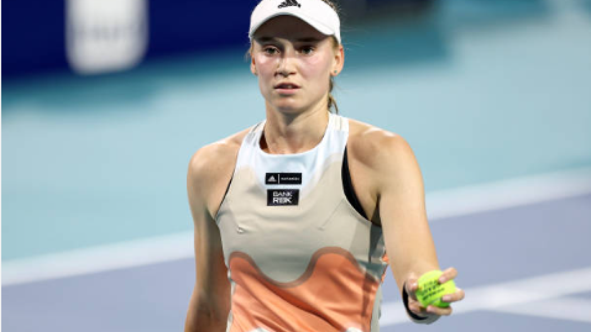 Elena Rybakina. Fuente: Getty