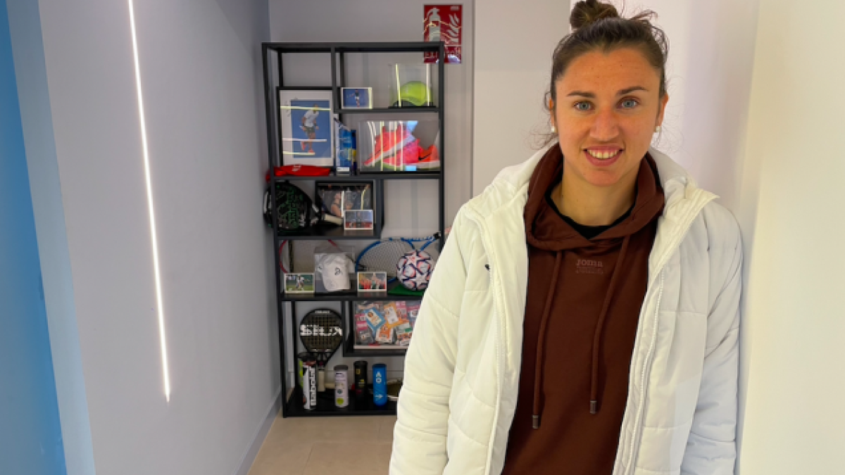 Sara Sorribes en su entrevista con Fernando Murciego. Fuente: Punto de Break