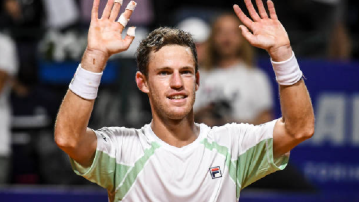 Diego Schwartzman. Fuente: Getty