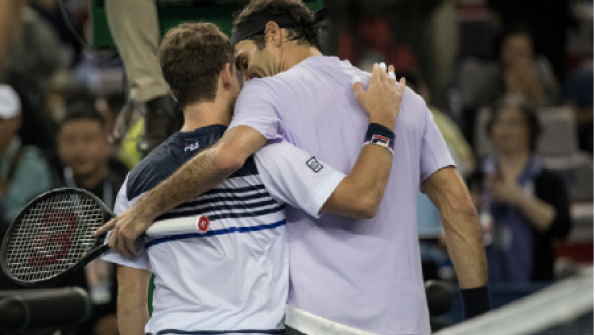 Diego Schwartzman habla de Federer. Foto: gettyimages