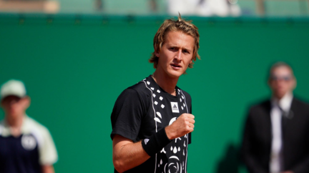Sebastian Korda en el Masters 1000 de Montecarlo 2022. Foto: Getty