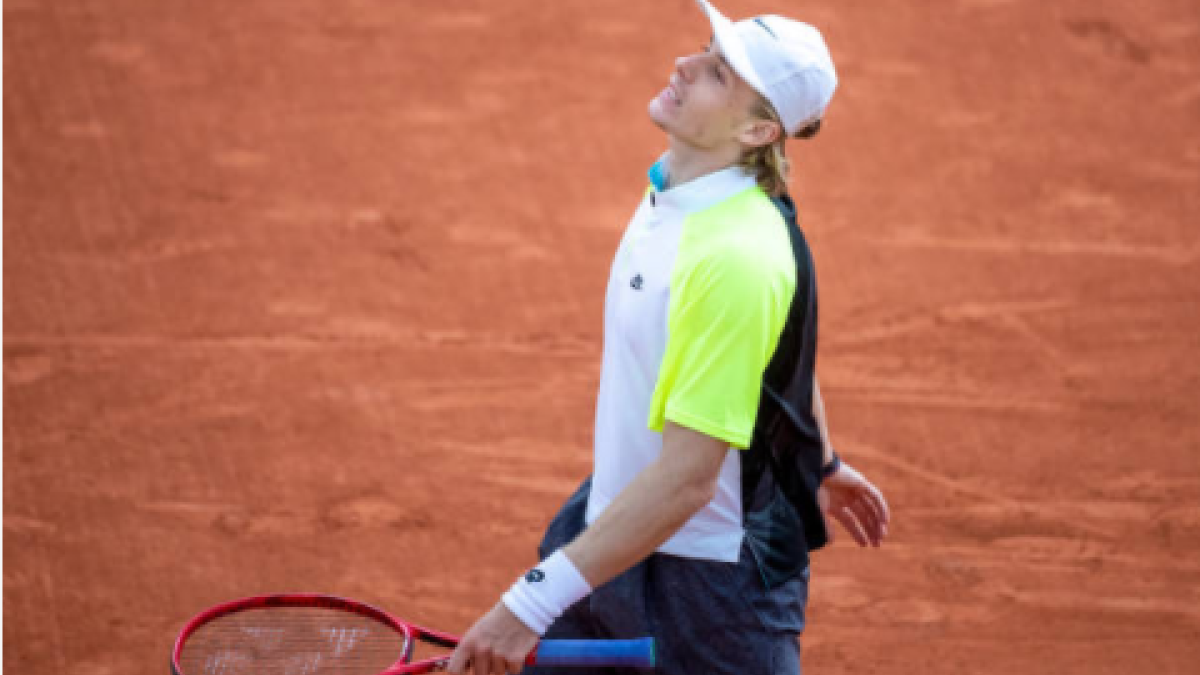 Denis Shapovalov. Fuente: Getty