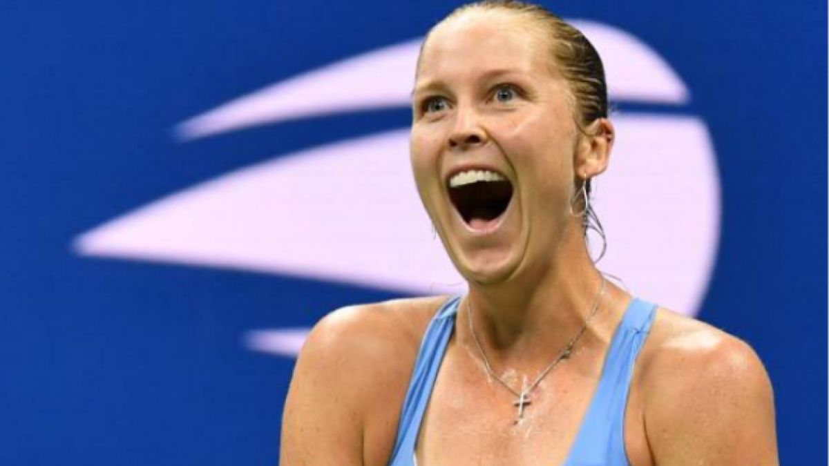 Shelby Rogers descubre la curiosa táctica que utilizó para vencer a Barty. Foto: Getty