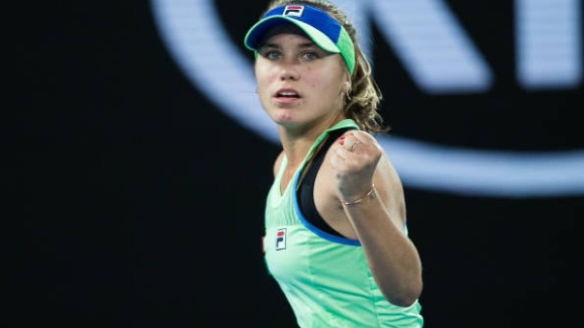 Primer e inesperado Grand Slam para la joven estadounidense. Foto: Getty