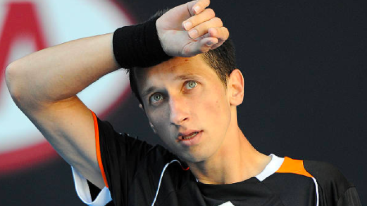 Sergiy Stakhovsky en el Open de Australia. Fuente: Getty