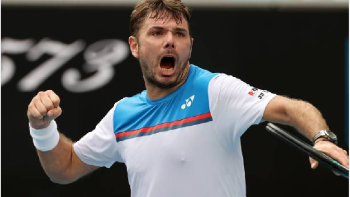 Stan Wawrinka gana a Daniil Medvedev en Open Australia 2020. Foto: gettyimages