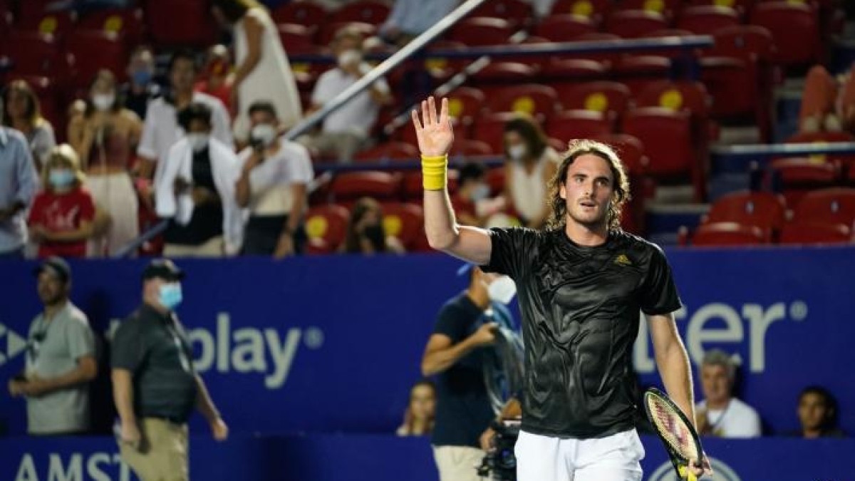 Stefanos Tsitsipas, declaraciones en ATP 500 Acapulco 2021. Foto: gettyimages