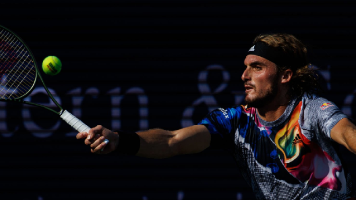 Stefanos Tsitsipas en Cincinnati 2022. Foto: Getty