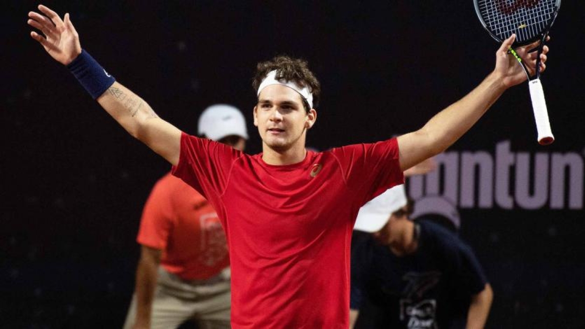 Thiago Seyboth-Wild, ganador en Santiago de Chile. Foto: gettyimages