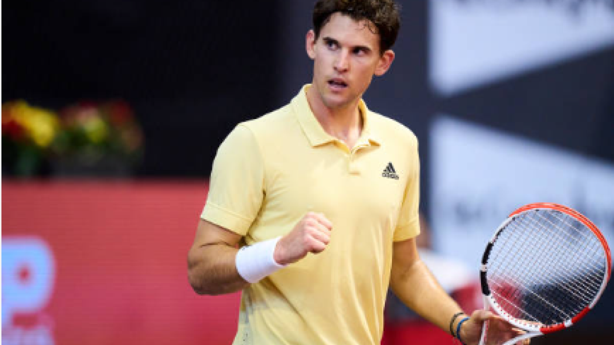 Dominic Thiem. Fuente: Getty