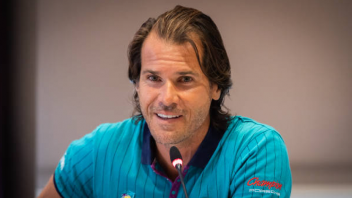 Tommy Haas hablando sobre Alexander Zverev. Fuente: Getty