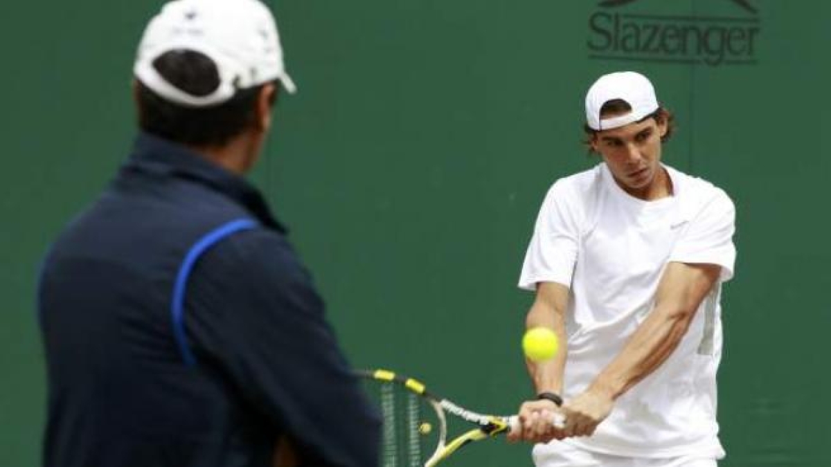 Toni Nadal, primera vez que vio a Novak Djokovic. Foto: gettyimages