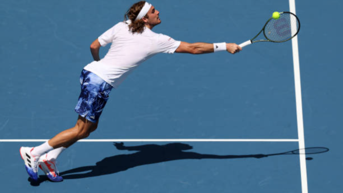 Stefanos Tsitsipas. Fuente: Getty