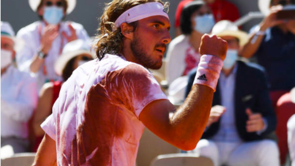 Tsitsipas y la tierra batida: el mejor lugar para resarcirse. Foto: Getty