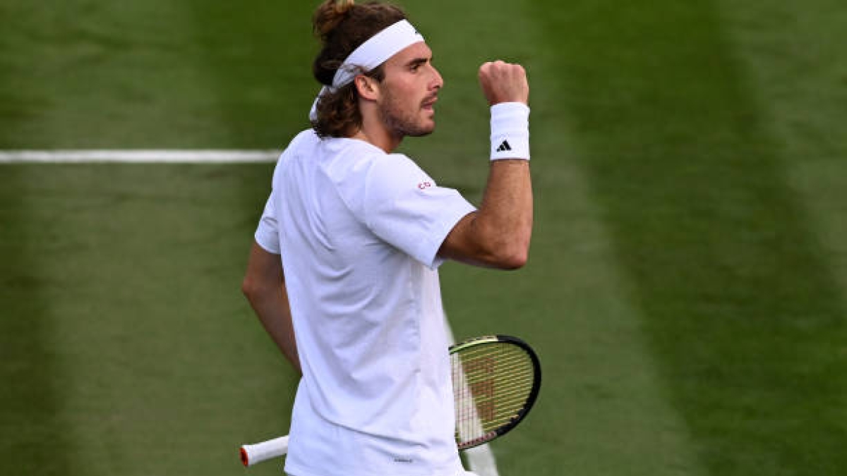 Stefanos Tsitsipas. Fuente: Getty