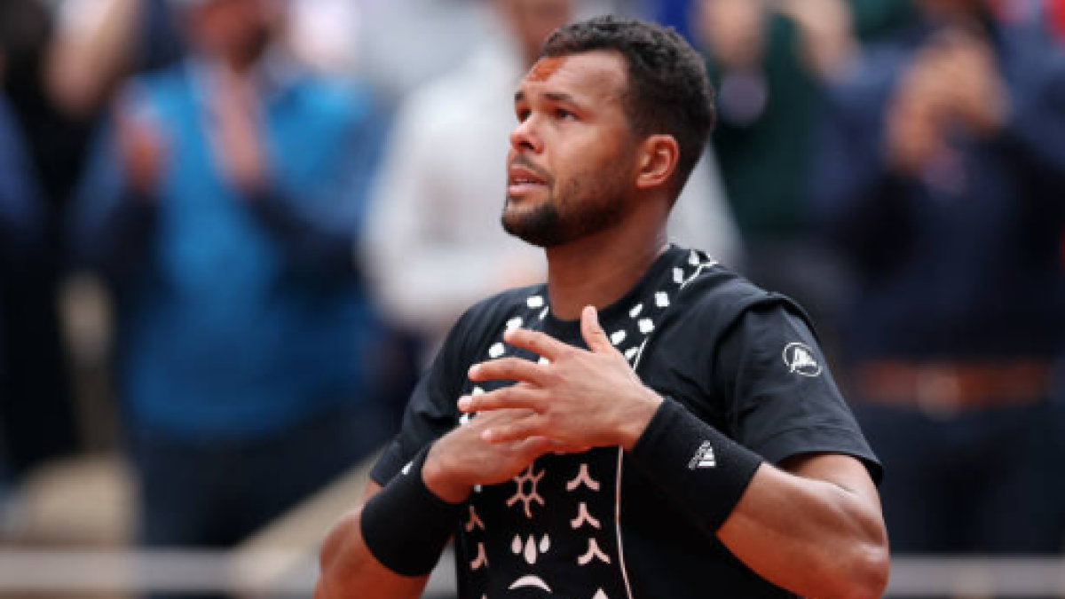 Jo-Wilfried Tsonga. Fuente: Getty