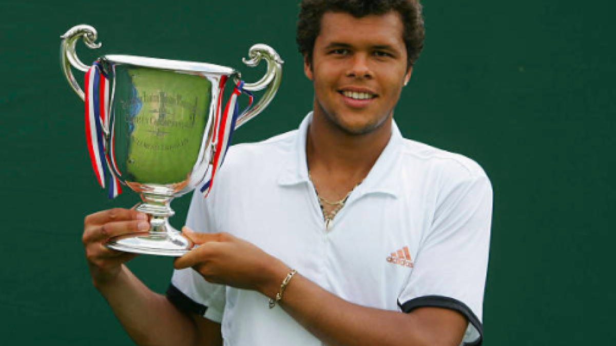 Jo-Wilfried Tsonga, campeón en Surbiton 2007. Fuente: Getty
