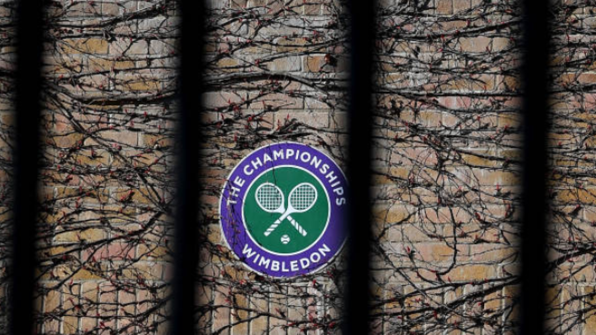 Wimbledon 2020, cancelado por coronavirus. Foto: gettyimages