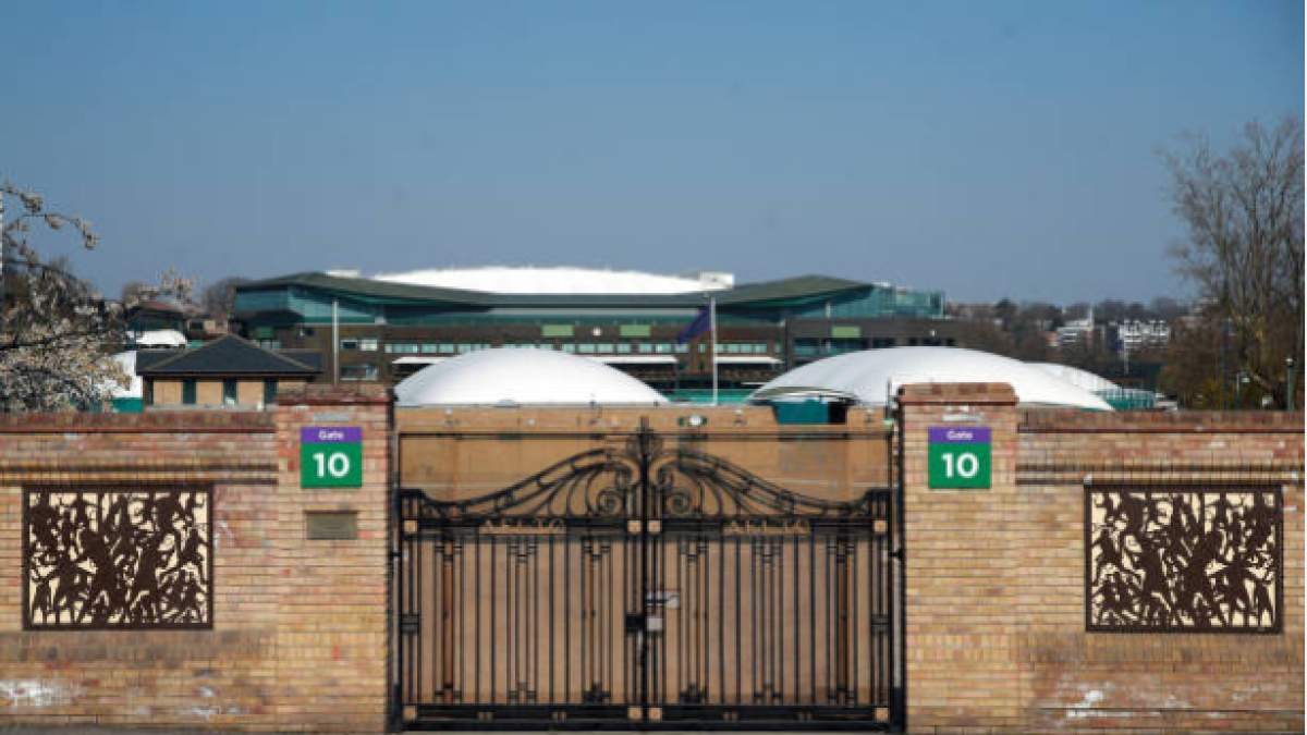 Cancelación de Wimbledon. Foto: gettyimages