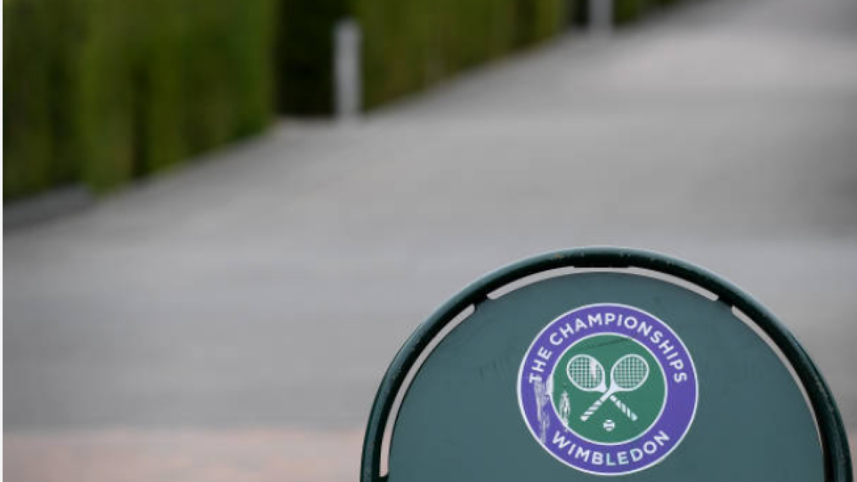 Wimbledon 2020. Fuente: Getty