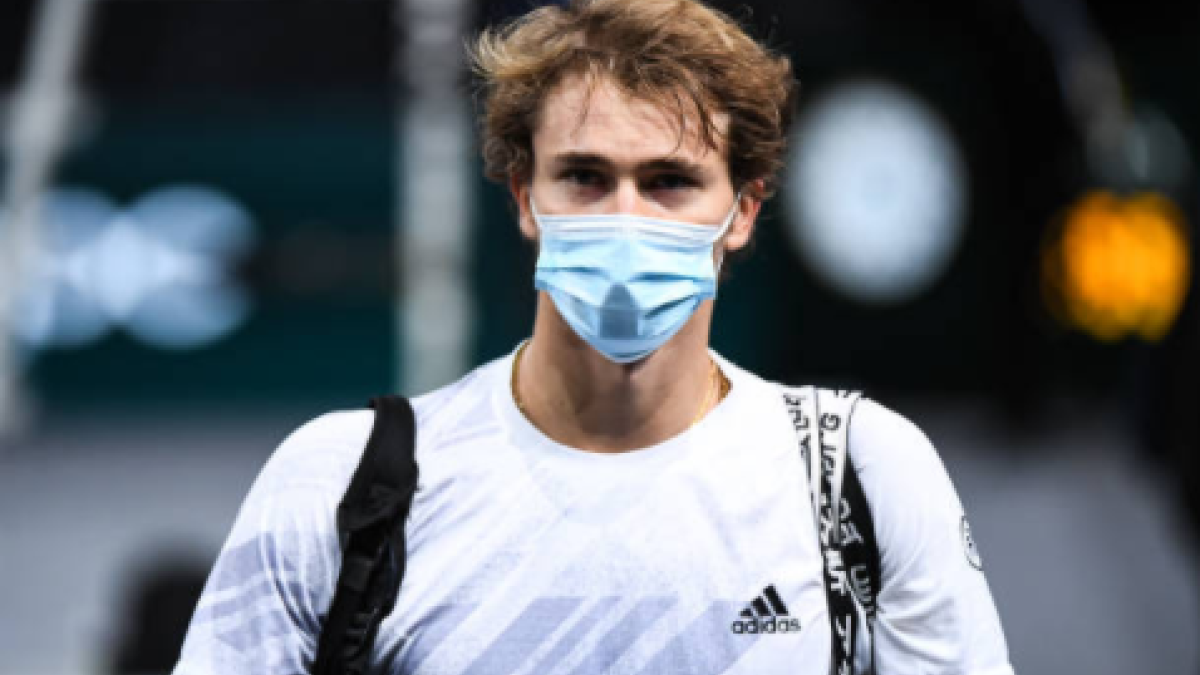 Alexander Zverev tras su victoria. Fuente: Getty