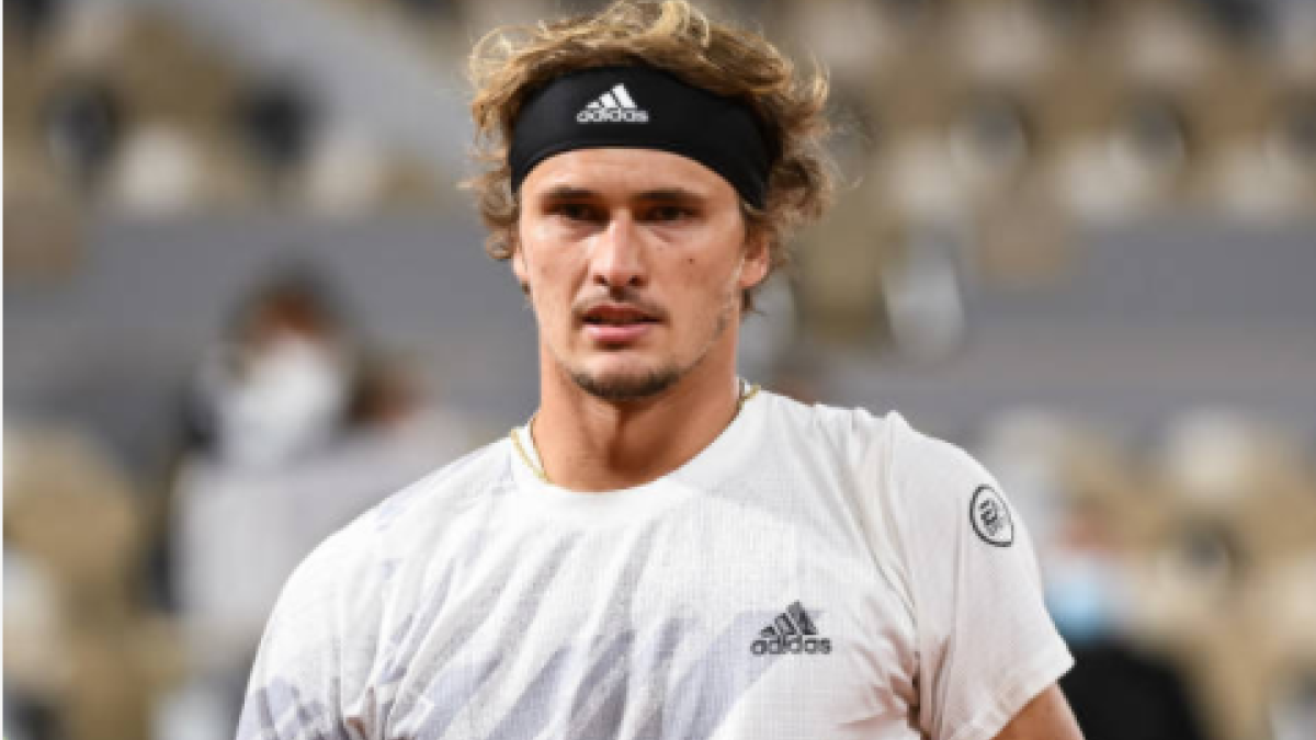 Alexander Zverev durante su victoria ante Herbert. Fuente: Getty