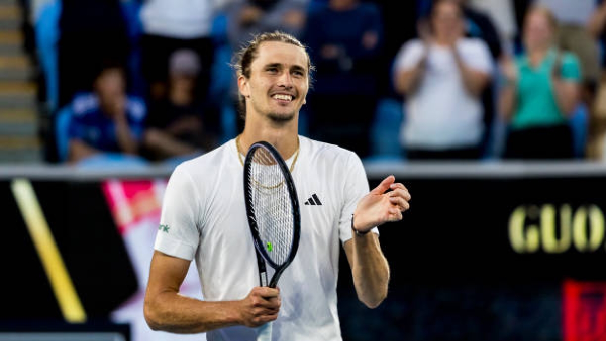 Alexander Zverev, desgaste físico respecto a Alcaraz en Open de Australia 2024. Foto: gettyimages