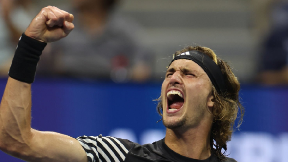 Alexander Zverev vence a Jannik Sinner y se cita con Carlos Alcaraz en el US Open 2023. Foto: Getty