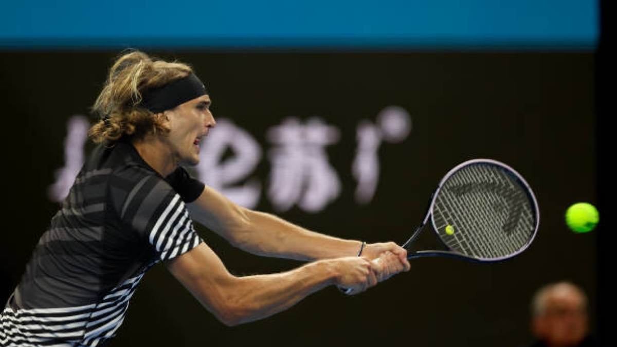 Alexander Zverev se queja de horarios en Pekín. Foto: gettyimages