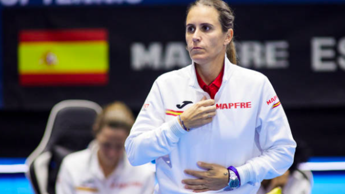 Anabel Medina en la BJKC de Sevilla. Fuente: Getty